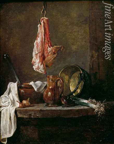 Chardin Jean-Baptiste Siméon - Nature morte au carré de viande