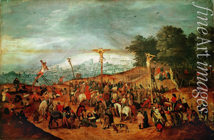 Brueghel Pieter der Jüngere - Die Kreuzigung