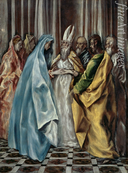 El Greco Dominico - The Betrothal of Joseph and Mary