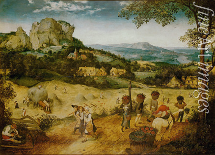Bruegel (Brueghel) Pieter der Ältere - Die Heuernte