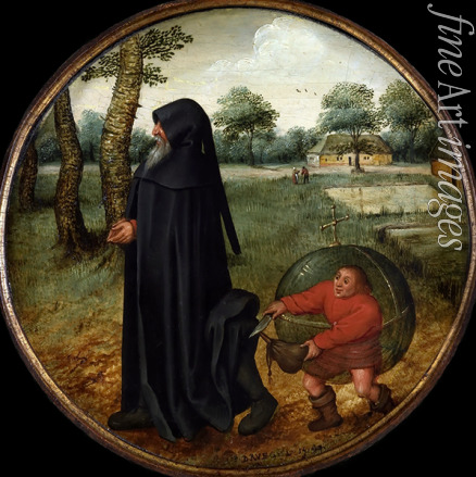 Brueghel Pieter the Younger - I Mourn because the World is so Untrustworthy 