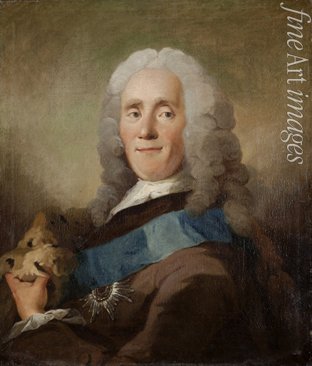 Pilo Carl Gustaf - Porträt von Johan Ludvig von Holstein (1694-1763), Kanzler von Dänemark