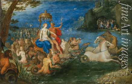 Francken Frans the Younger - Neptune and Amphitrite