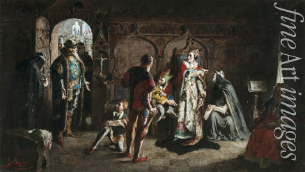 Larsson Carl - Sten Sture the Elder Frees the Captive Danish Queen Christina from the Vadstena Monastery