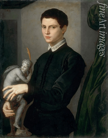 Bronzino Agnolo - Portrait of the sculptor Baccio Bandinelli (1493-1560)