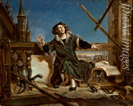 Matejko Jan Alojzy - Astronomer Copernicus, or Conversation with God