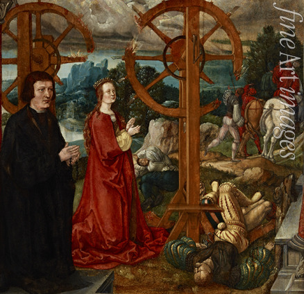 Woensam Anton (von Worms) - Das Martyrium der heiligen Katharina