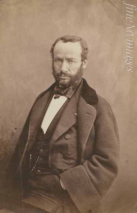 Nadar (Tournachon) Gaspard-Félix - Porträt von Violinist und Komponist Henri Vieuxtemps (1820-1881)