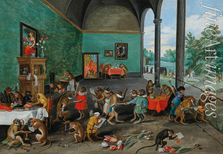 Brueghel Jan der Jüngere - Allegorie der Tulipomanie