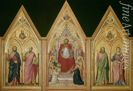 Giotto di Bondone - Stefaneschi Triptych (verso)