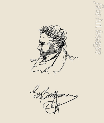 Lyser Johann Peter - Ludwig van Beethoven