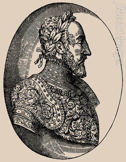 Unbekannter Künstler - Porträt von Komponist Valentin Greff Bakfark (1507-1527) Aus 