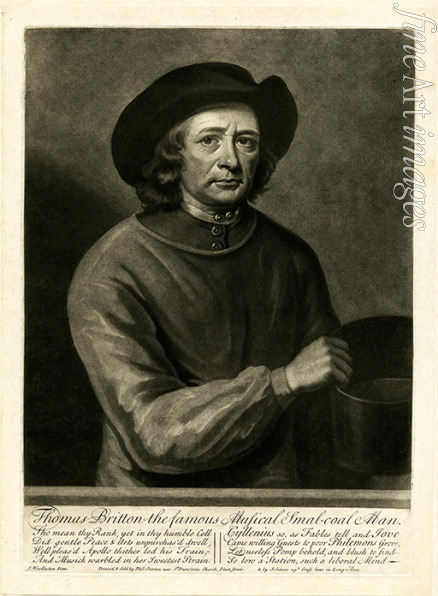 Simon John - Portrait of Thomas Britton (1644-1714)