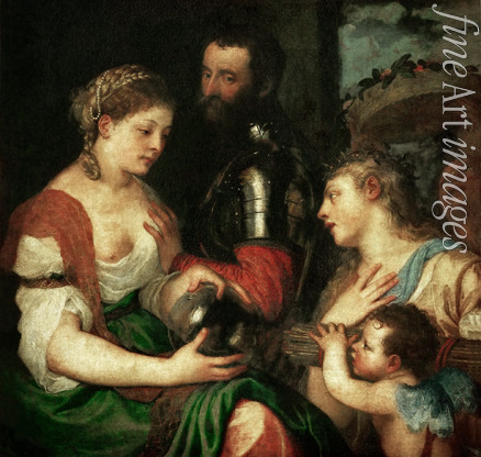 Titian - Allegoria coniugale (Allegory of Marriage)