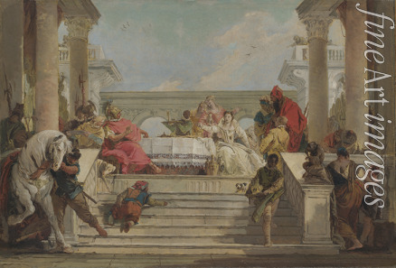 Tiepolo Giambattista - The Banquet of Cleopatra