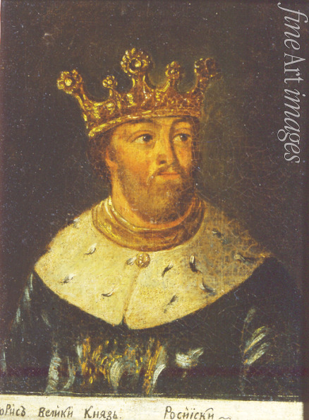 Russian master - Portrait of Tsar Boris Feodorovich Godunov of Russia (1552-1605)