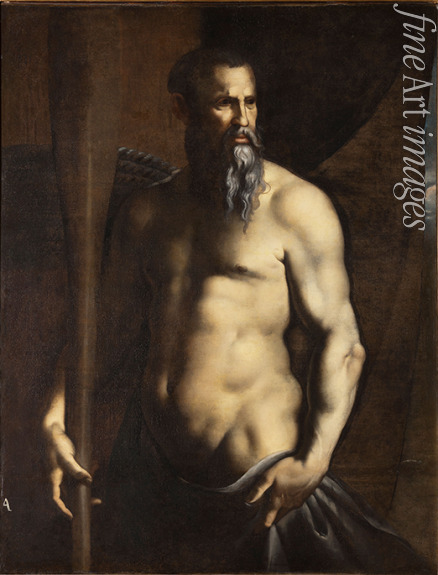 Bronzino Agnolo - Porträt von Andrea Doria als ein Meeresgott