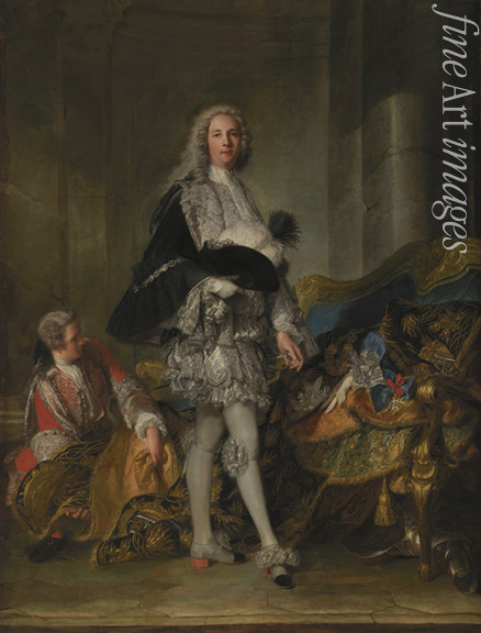 Nattier Jean-Marc - Armand de Vignerot du Plessis (1696-1788), 3. Herzog von Richelieu, Marschall von Frankreich