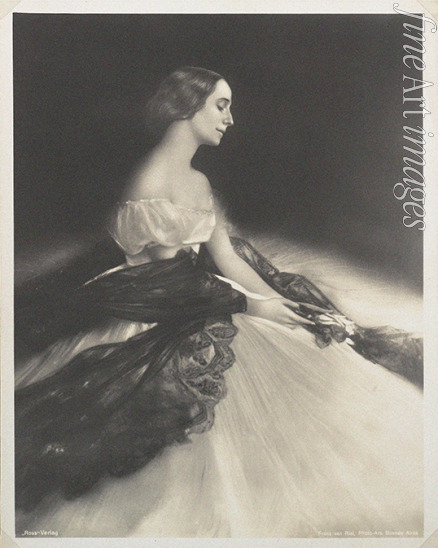 Riel Frans van - Portrait of the ballerina Anna Pavlova (1881-1931)