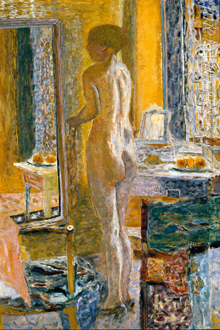 Bonnard Pierre - Nude with mirror (Nu au miroir) 