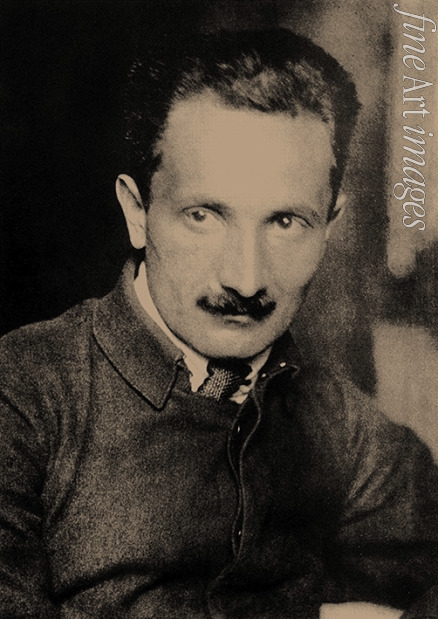 Unbekannter Fotograf - Porträt von Martin Heidegger (1889-1976) 