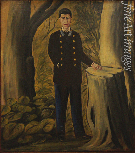 Pirosmani Niko - Portrait of Ilia Zdanevich