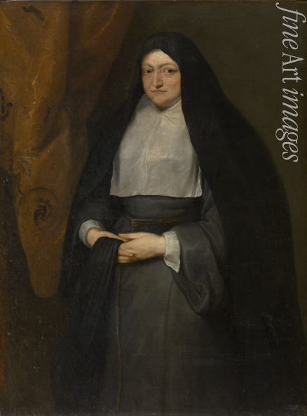 Dyck Sir Anthonis van - Porträt von Infanta Isabella Clara Eugenia von Spanien (1566-1633) als Nonne