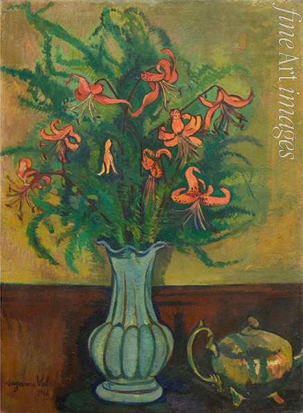 Valadon Suzanne - Vase de Fleurs et Théière