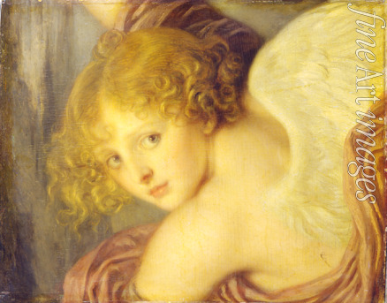 Greuze Jean-Baptiste - Cupid's head
