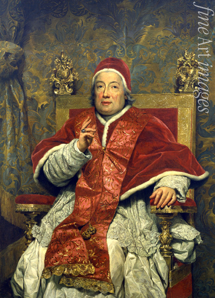 Mengs Anton Raphael - Portrait of the Pope Clement XIII (1693-1769)