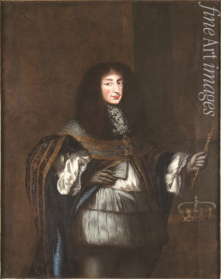 Unbekannter Künstler - Porträt von Karl Emanuel II. von Savoyen (1634-1675)