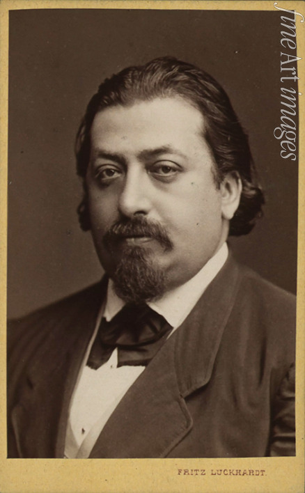 Luckhardt Fritz - Porträt von Violinist und Komponist Henryk Wieniawski (1835-1880) 