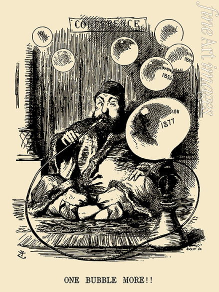 Tenniel Sir John - One Bubble More!! (Aus Punch Zeitschrift)