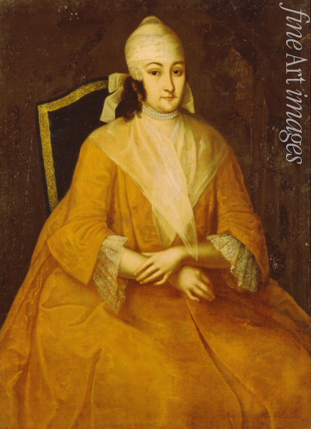 Vishnyakov Ivan Yakovlevich - Portrait of Anna Leopoldovna, regent of Russia (1718-1746)