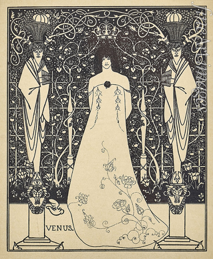 Beardsley Aubrey - The frontispiece to The Story of Venus and Tannhäuser: A Romantic Novel