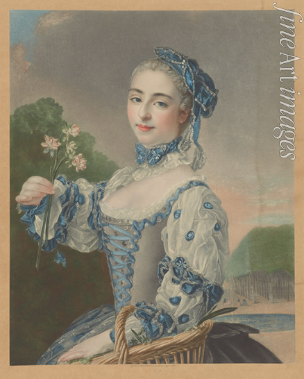 Nattier Jean-Marc - Portrait of Marie Anne de Cupis de Camargo (1710-1770)