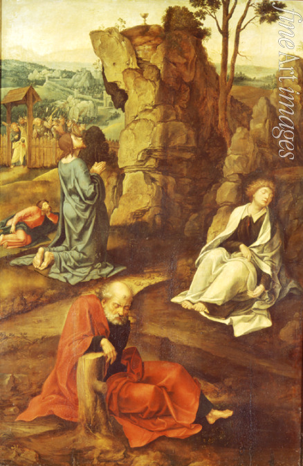 Coecke van Aelst Pieter der Ältere - Christus am Ölberg