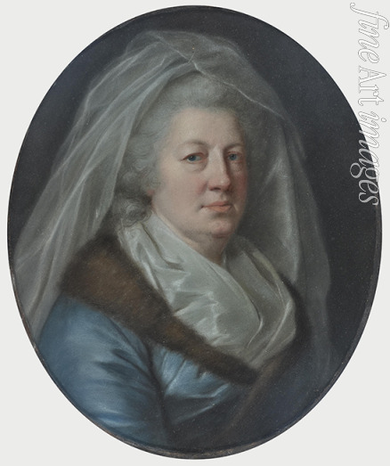 Schröder Johann Heinrich - Portrait of Princess Charlotte Amalie of Saxe-Meiningen (1730-1801)