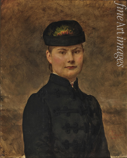 Knüpfer C. - Porträt von Herzogin Marie Amelie von Württemberg (1865-1883)