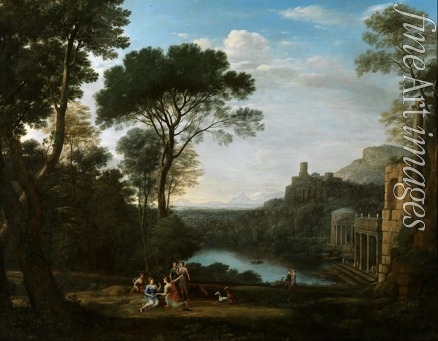 Lorrain Claude - Landscape with the Nymph Egeria
