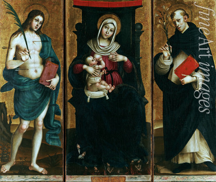 Sparano Stefano - Madonna mit Kind und Heiligen