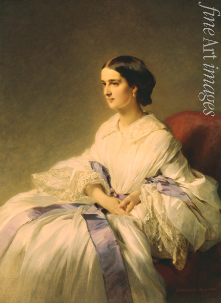 Winterhalter Franz Xavier - Portrait of Countess Olga Shuvalova