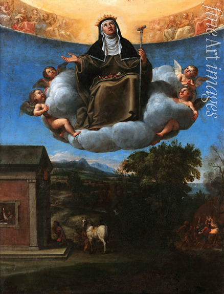 Albani Francesco - Saint Elizabeth in Glory