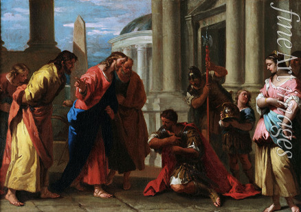 Ricci Sebastiano - Christus heilt den Diener des Centurios