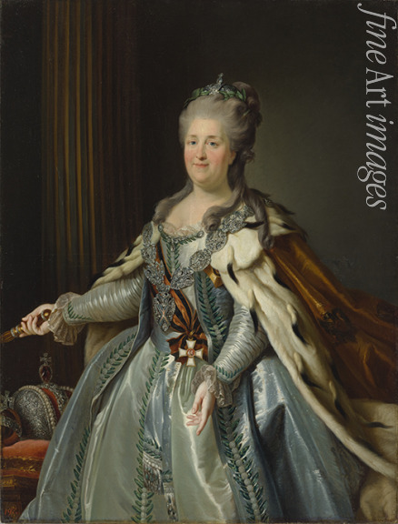 Albertrandi Antoni - Portrait of Empress Catherine II (1729-1796)