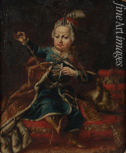 Anonymous - Portrait of Emperor Joseph II (1741-1790) as child