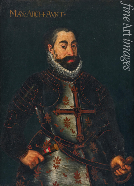 Pourbus Frans (II) (School) - Portrait of Maximilian III, Archduke of Austria (1558-1618), known as 
