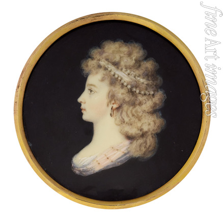 Ritt Augustin Christian - Portrait of Empress Elizabeth Alexeievna, Princess Louise of Baden (1779-1826)