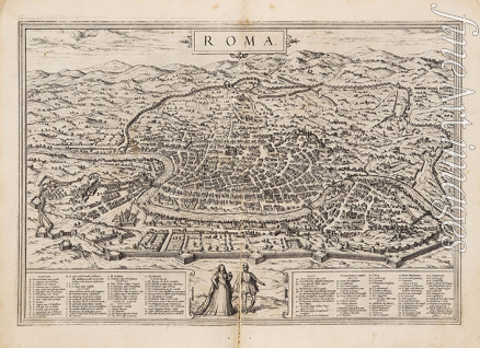 Hogenberg Frans - Rome. From Civitates orbis terrarum