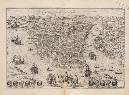 Hogenberg Frans - Konstantinopel. Aus Civitates orbis terrarum